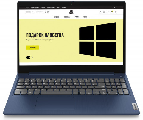 Ноутбук Lenovo IdeaPad 3 15ABA7 (82RN0039CF) Abyss Blue