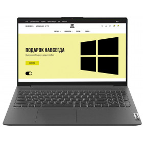 Ноутбук Lenovo IdeaPad 5 15IIL05 (81YK00CGUS) Graphite Gray